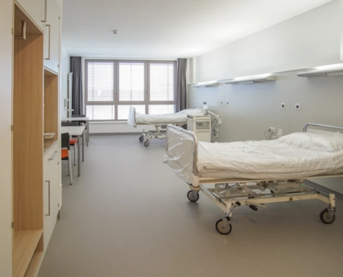 Patientinnen-Zimmer des Endometriosezentrums des Josephs-Hospital Warendorf.